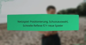 Netzspiel: Positionierung, Schussauswahl, Schnelle Reflexe für neue Spieler